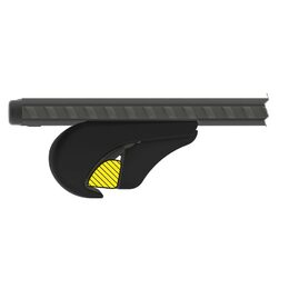 Střešní nosiče NORDRIVE SILENZIO RAIL M (120cm) na podélníky (černé tyče)