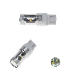 CREE LED T20 (7443) bílá, 12-24V, 30W (6x5W)