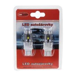CREE LED T20 (7443) bílá, 12-24V, 30W (6x5W)