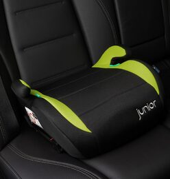 Podsedák do auta Junior MAX PLUS 354 15-36kg, zelený s ISO FIX