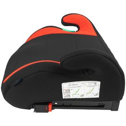 Podsedák do auta Junior MAX PLUS 15-36kg, červený s ISO FIX