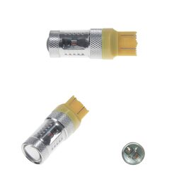 CREE LED T20 (7443) oranžová, 12-24V, 30W (6x5W)