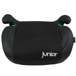 Podsedák do auta Junior MAX PLUS 15-36kg, černý s ISO FIX