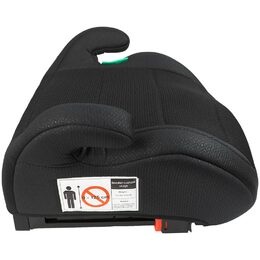 Podsedák do auta Junior MAX PLUS 15-36kg, černý s ISO FIX