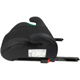 Podsedák do auta Junior MAX PLUS 15-36kg, černý s ISO FIX
