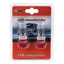 CREE LED T20 (7443) červená, 12-24V, 30W (6x5W)