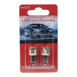 LED BA9s bílá, 12V, 6LED/5630SMD