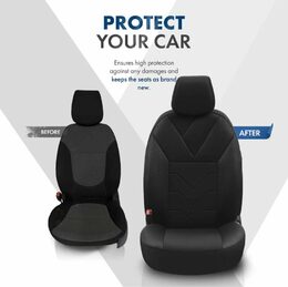Sada autopotahů OTOM TEMPO černé