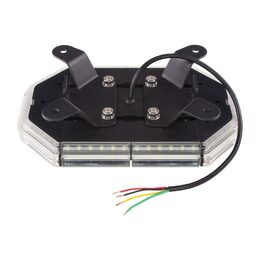 LED rampa 280mm, oranžovo bílá, 10-30V, ECE R65