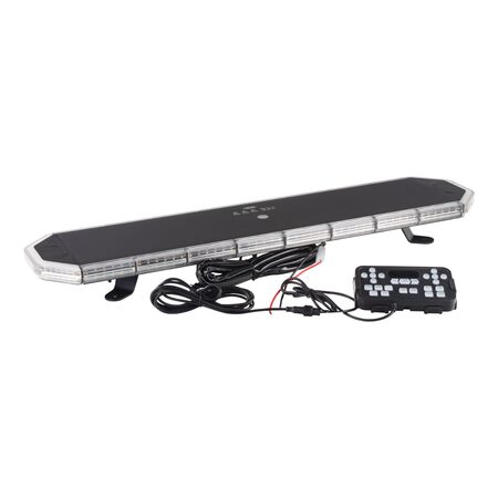 LED rampa 760mm, oranžová+bílá, 12-30V, ECE R65