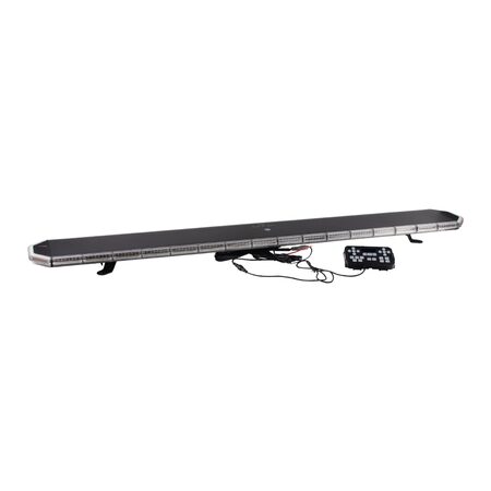 LED rampa 1400mm, oranžovo červeno/modrá+bílá, 10-30V, ECE R65