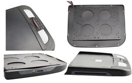 Stropní monitor 11,6"šedý s DVD/SD/USB