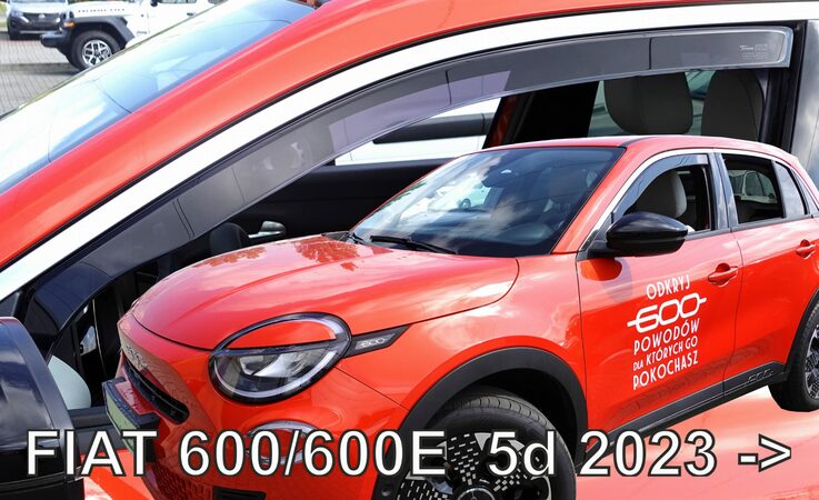 Ofuky oken - Fiat 600/600E 5D r.v. 2023->, přední