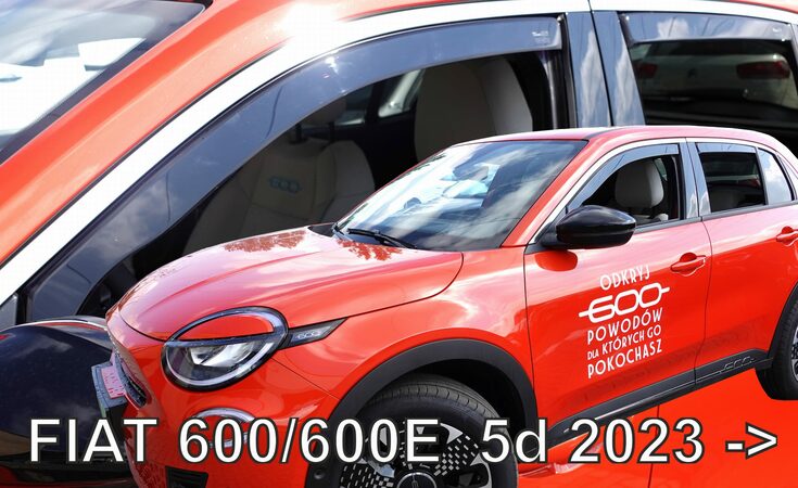 Ofuky oken - Fiat 600/600E 5D r.v. 2023-> (+zadní)