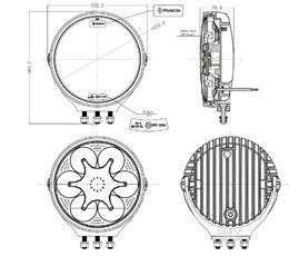 LED světlo ECE R10