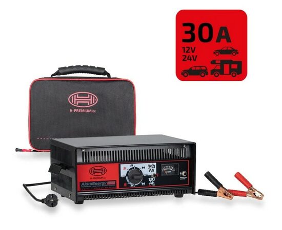Nabíječka autobaterií HEYNER PREMIUM 30A 30-350Ah 12/24V