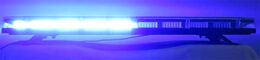 LED rampa 1149mm, modrá, 12-24V, homologace ECE R65