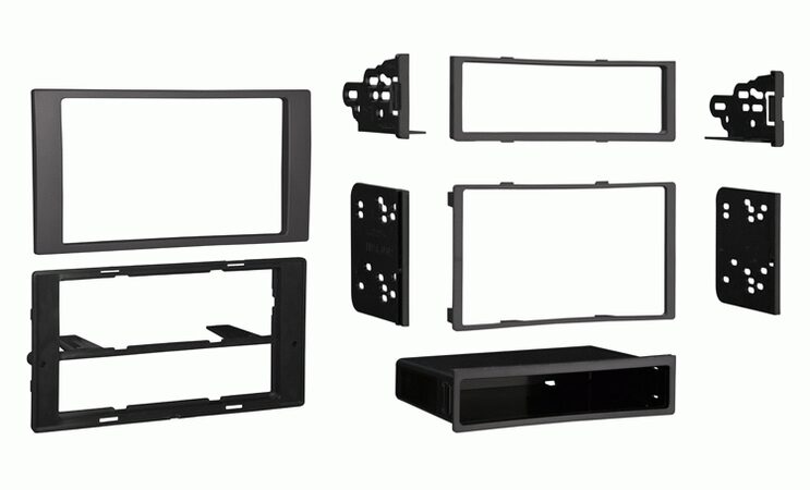 METRA 2DIN/1DIN redukce pro Ford C-MAX, S-MAX, Focus 05-2011, Fiesta 06-, Fusion 06-, Gala