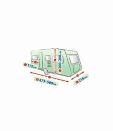 Plachta na karavan (475-500 cm), 500ER, KEGEL