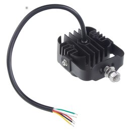 PREDATOR 4x3W LED, 12-24V, červený, ECE R65 na U držáku