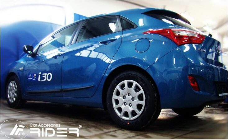 Lišty dveří Ford Ka+ r.v. 2017->