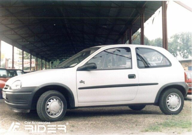 Lišty dveří Opel Corsa (C) r.v. 2000-2006 (3 dveře)