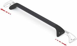Střešní nosiče NORDRIVE SNAP ALU S FORD Focus Combi r.v. 2008-2011 s podélníky