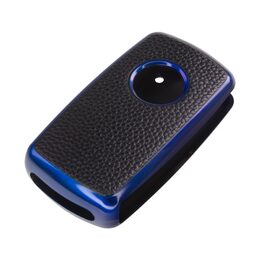 TPU obal pro klíč Škoda, VW, Seat, modrý