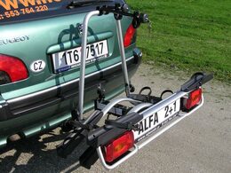 Nosič kol Wjenzek ALFA 2+1 PLUS na tažné zařízení