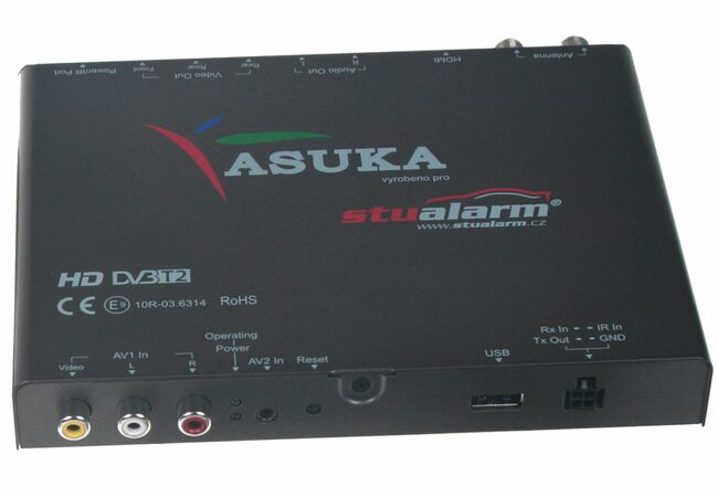 DVB-T2 digitální tuner Asuka s USB