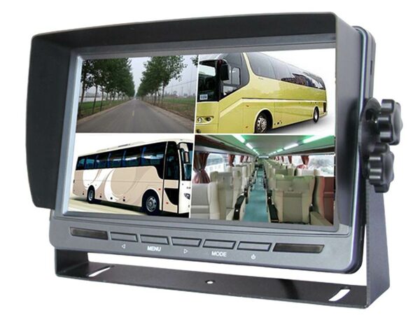 Monitor 7" s kvadrátorem, 4x4PIN vstupy