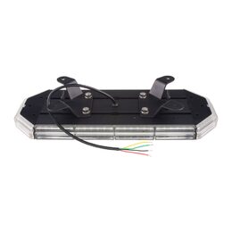 LED rampa 440mm, oranžovo bílá, 10-30V, ECE R65