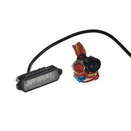 MINI PREDATOR 3x1W LED, 12-24V, modrý