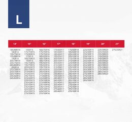 Textilní sněhové řetězy L EN16662-1 Önorm - 2 ks