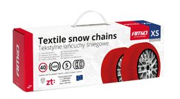 Textilní sněhové řetězy XS EN16662-1 Önorm - 2 ks