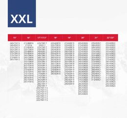 Textilní sněhové řetězy XXL EN16662-1 Önorm - 2 ks