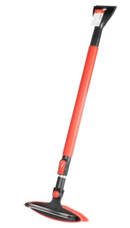 Velký teleskopický kartáč na sníh se škrabkou na led a stěrkou 98-134 cm
