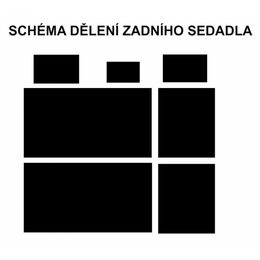 Autopotahy 4 CAR,škoda Fabia II šedé, s dělenou zadní sedačkou