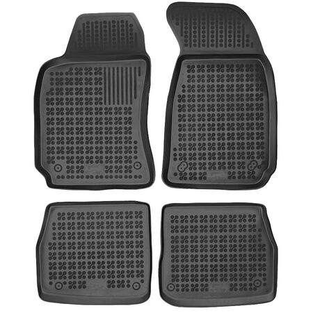 Gumové koberce 28mm ŠKODA Superb 2001-2008