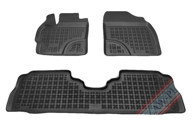 Gumové koberce 28mm TOYOTA Prius + 2011->