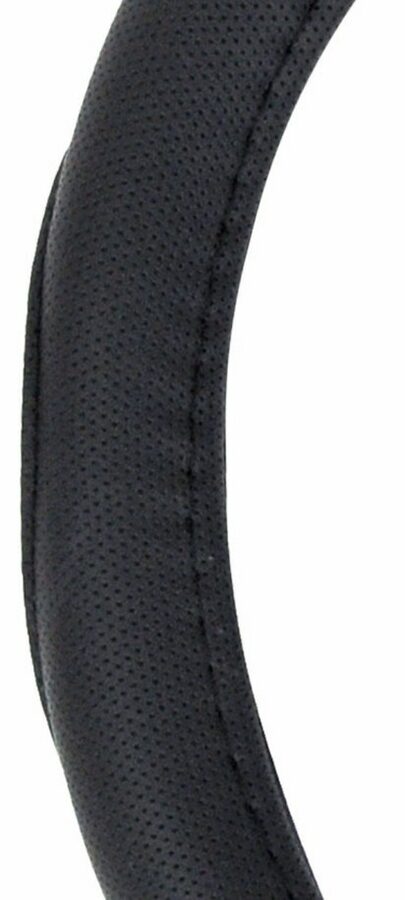 Potah volantu perforovaný UNI 39-41cm - černý