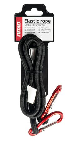 Upínač pružný  s karabinami 100cm