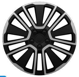 Kryty kol 13" Scuba SILVER/BLACK - 4ks