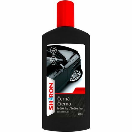 Leštěnka černá SHERON 250 ml