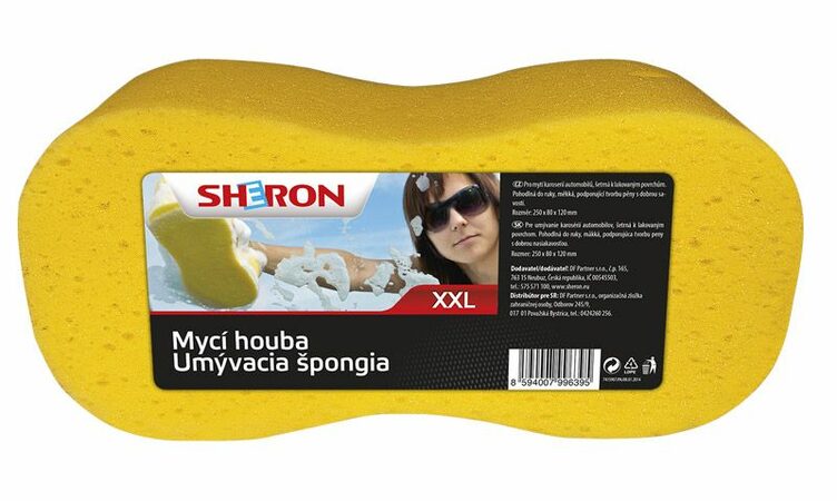 Mycí houba XXL SHERON - 25 x 12 x 8cm