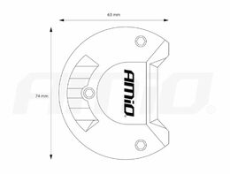 LED pracovní světlo 160 LED 9-36V 540W 54000lm 650x74mm