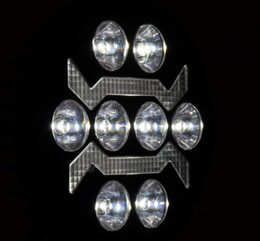 LED pracovní světlo 9-36V 54W 10000lm 130x130x65mm