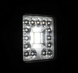 LED pracovní světlo 9-36V 96W 8000lm 110x110x38mm