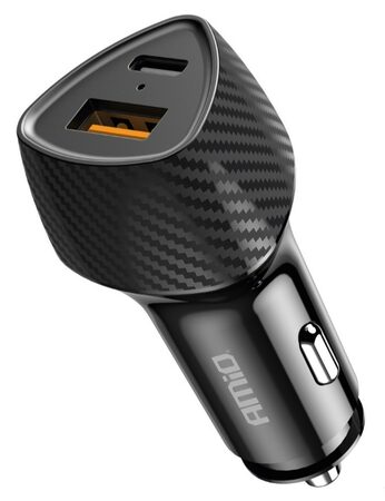 Nabíječka do auta QC+PD 38W USB-A + USB-C