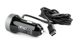 Nabíječka do auta 12/24V Micro C + 2x USB 2.4A